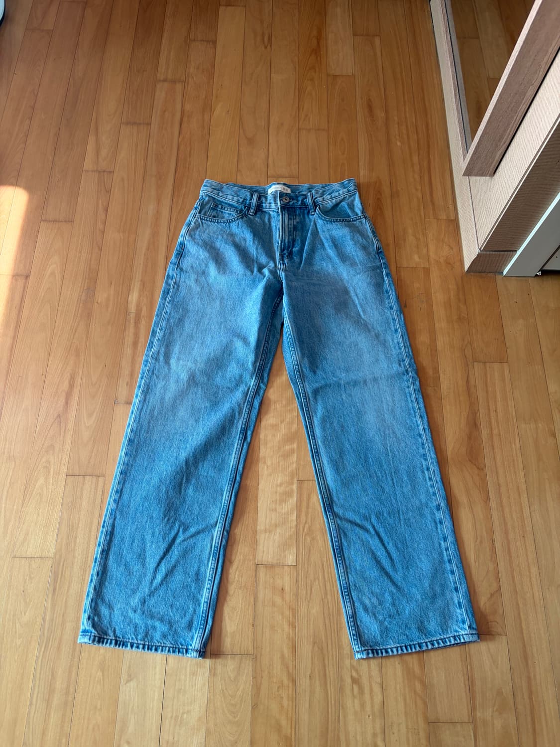 유니클로 X JW 앤더슨 스트레이트 진 63 블루 29사이즈 상품이미지2