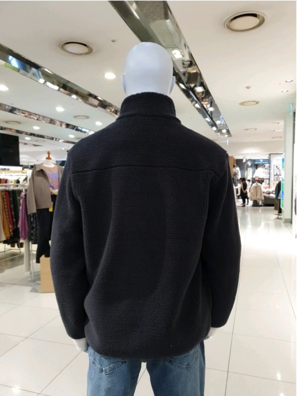 프로젝트엠 플리스 후리스 뽀글이 점퍼(챠콜그레이/105) 상품이미지10