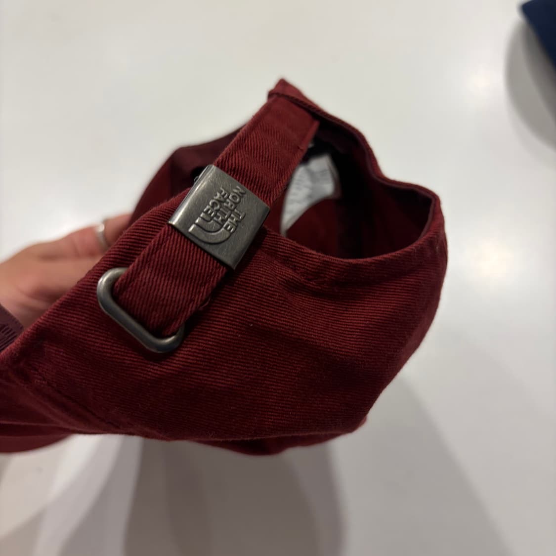 노스페이스 볼캡 버건디 레드 상품이미지4