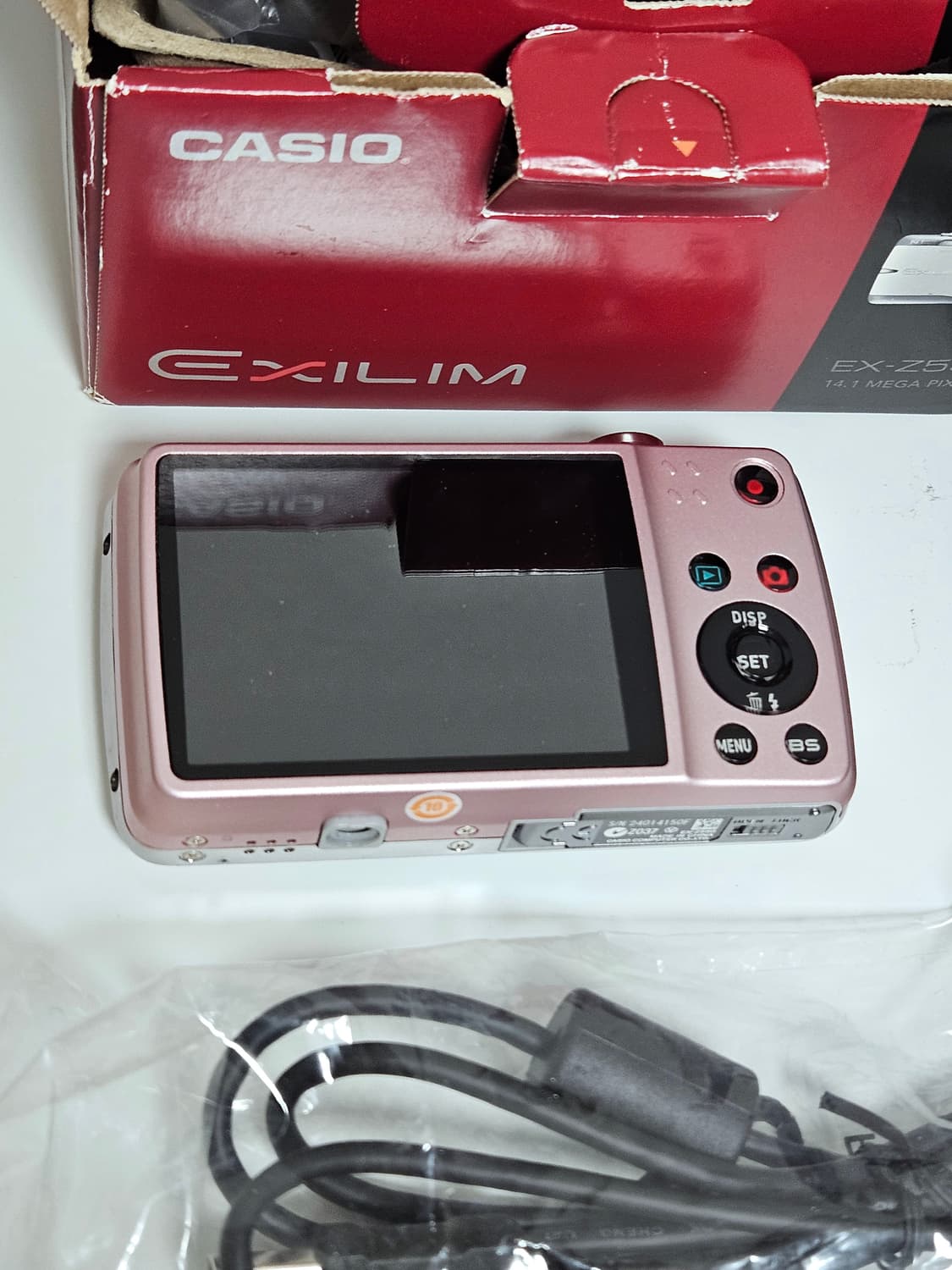 Casio exilim z550 카시오 엑슬림 핑크 상품이미지7