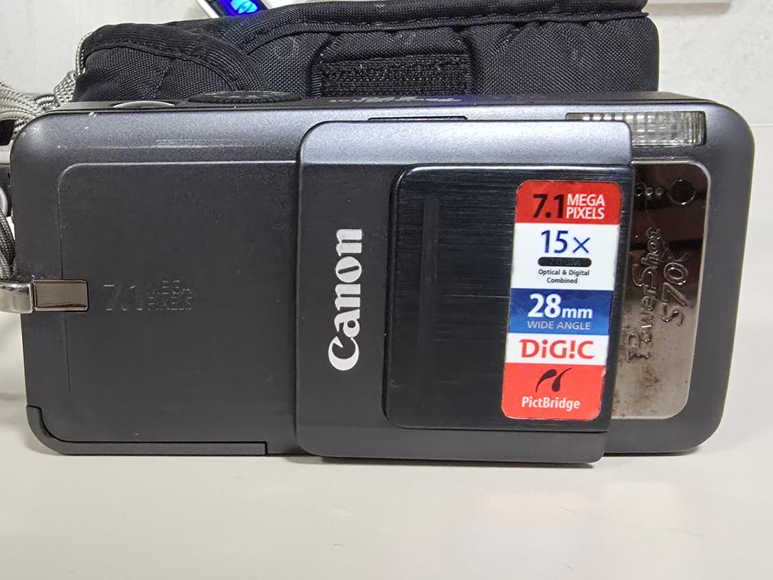 캐논 파워샷 S70 빈티지 디지털카메라 상품이미지1