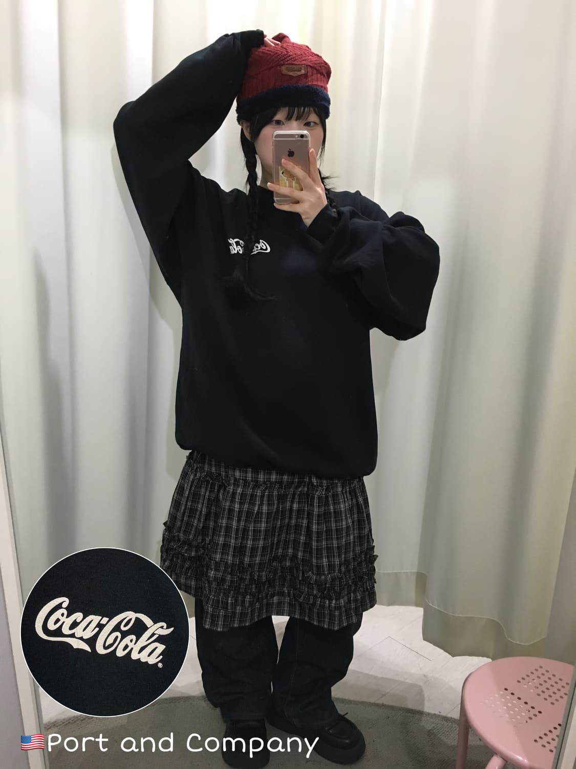 90‘s port and company sweatshirt 상품이미지1