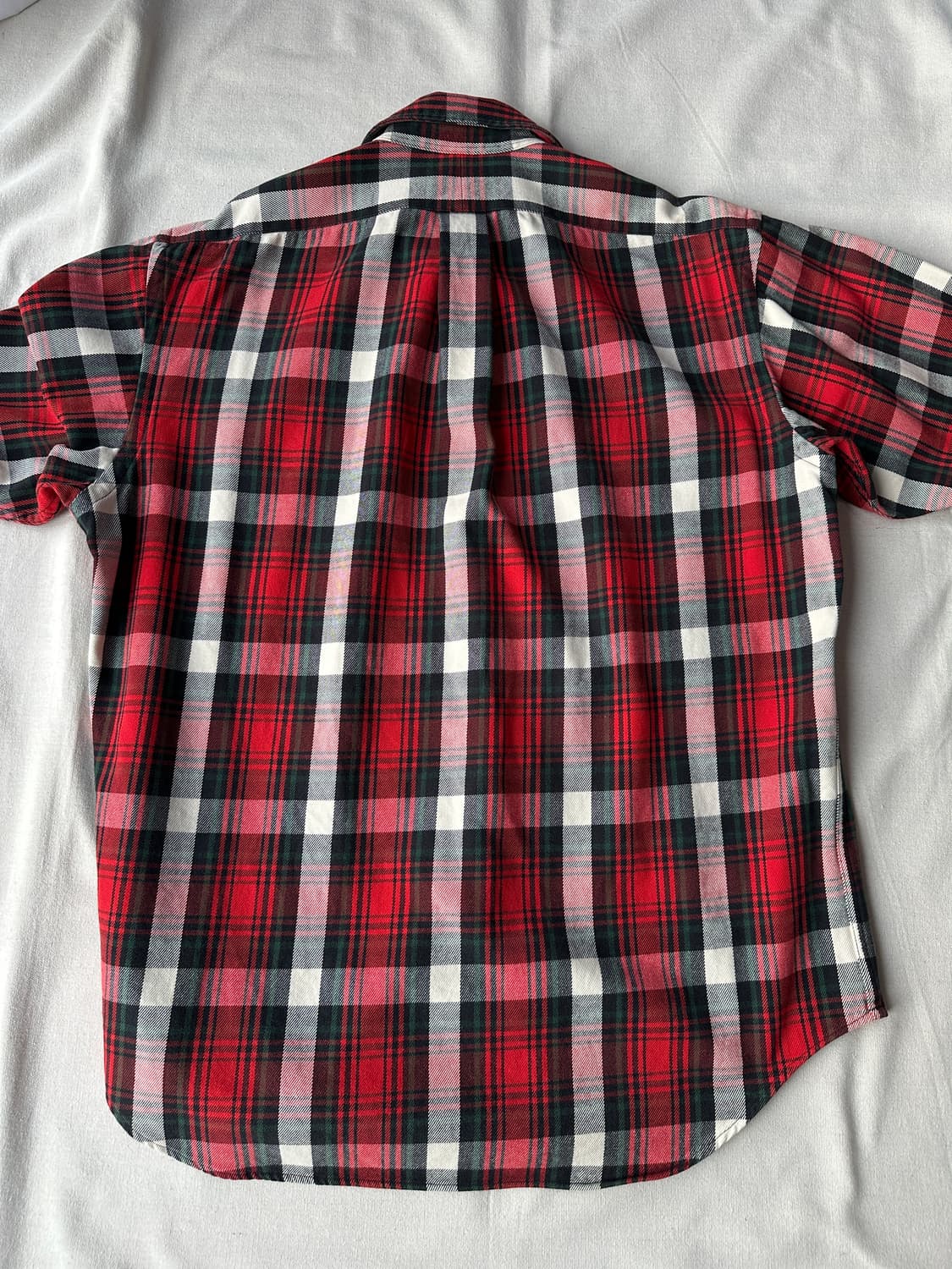 폴로 헤비코튼 타탄체크 워크셔츠 WHITFIELD M 상품이미지8