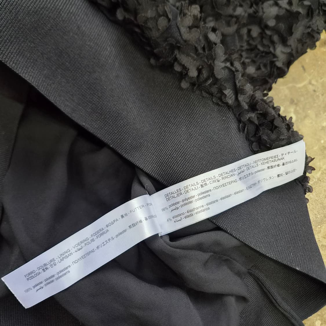 S) ZARA 자라 레이스 블라우스 아플리케 블라우스 상품이미지6