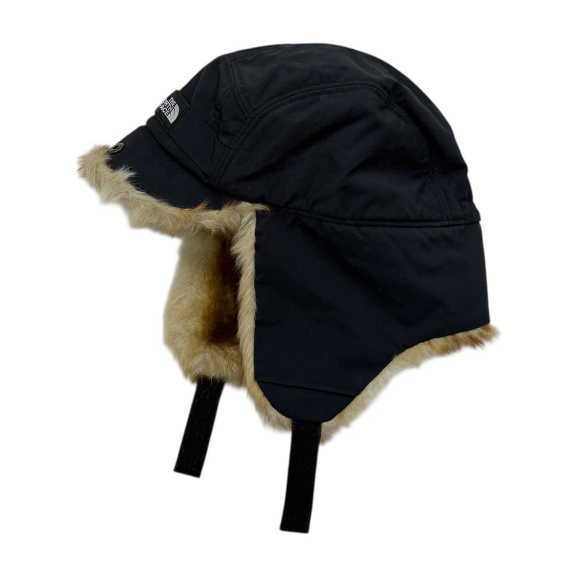 노스페이스 퍼 트루퍼햇 군밤 귀도리 모자 블랙 상품이미지1