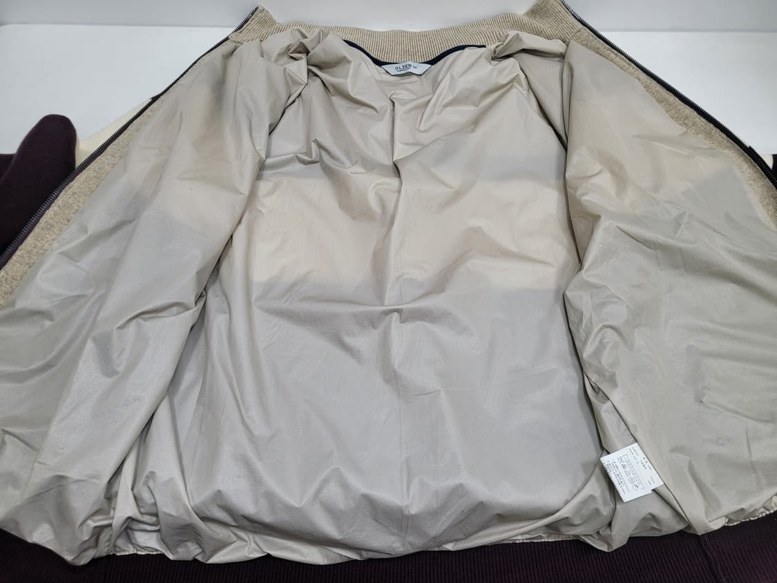 OLZEN 올젠 방풍 니트 집업 / 남 100 
 상품이미지7