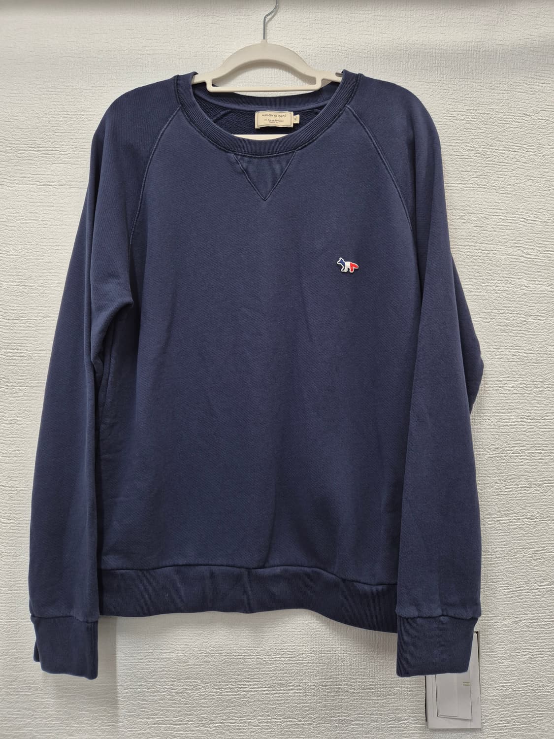 메종키츠네 네이비 폭스 패치 맨투맨 / 105 (정품) 상품이미지1