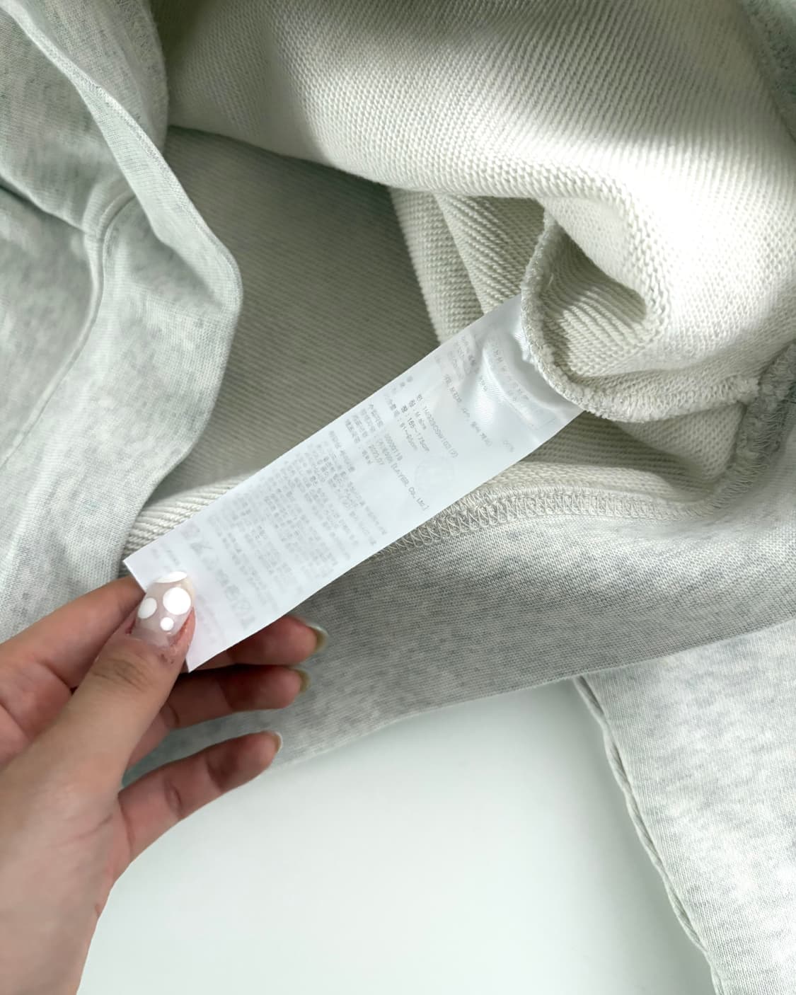 Marithe 마리떼 프랑소와 저버 멜란지그레이 트레이닝 셋업 상품이미지6