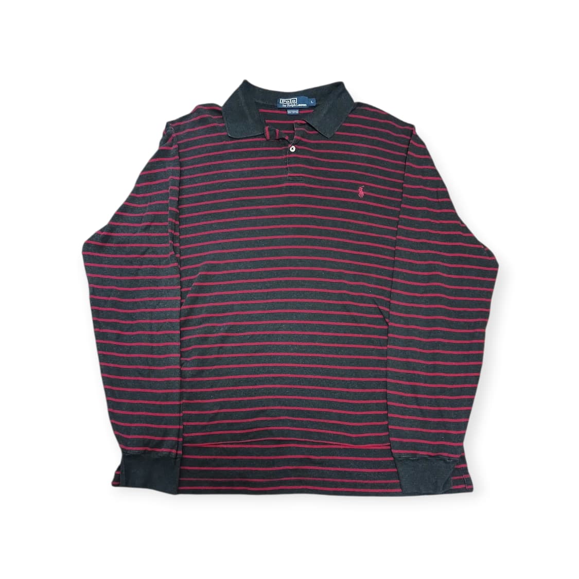 랄프 로렌 90's 스트라이프 폴로 셔츠 상품이미지1
