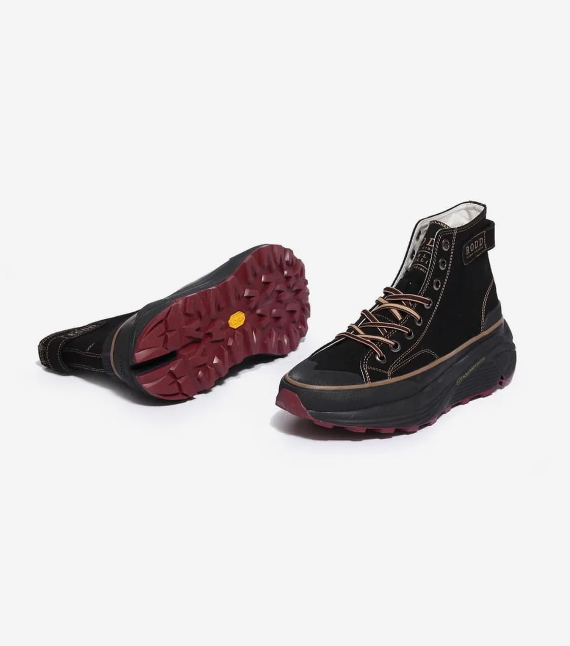 RODD 로드 에이블러 롤링 컨버스 (버건디 블랙) 상품이미지1