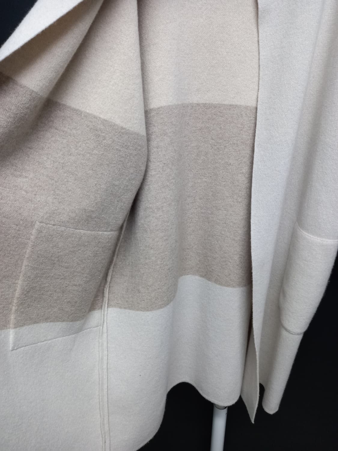 르베이지 춘추동 캐시미어 100 롱 가디건 F 상품이미지5