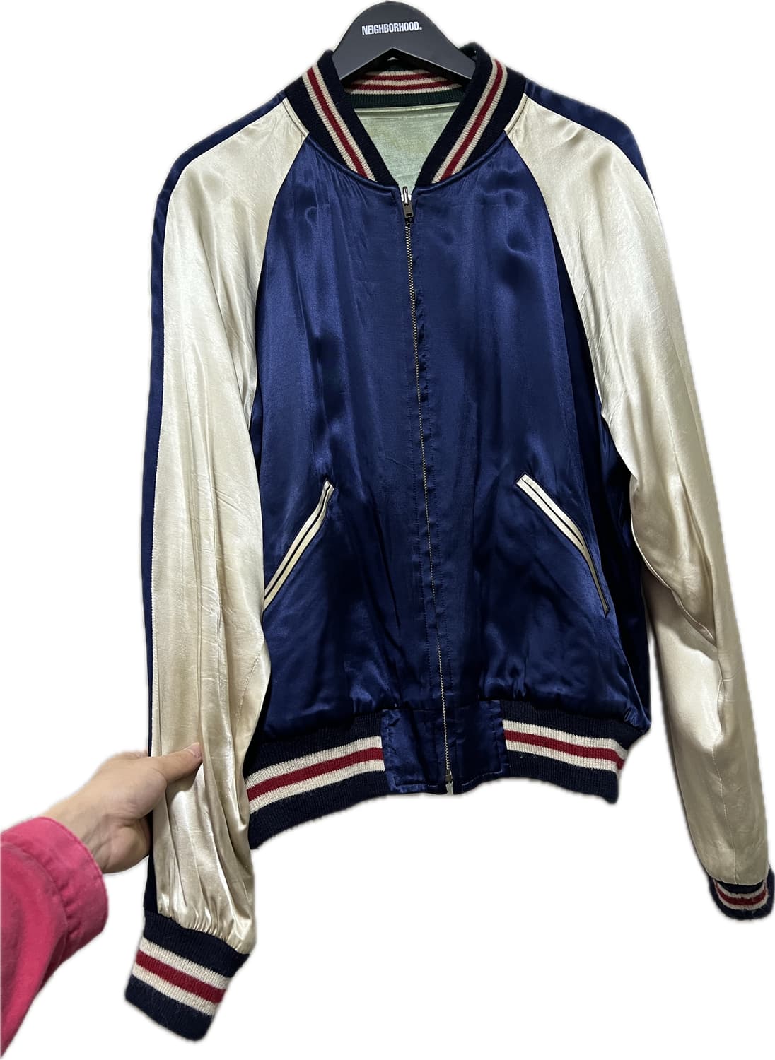 요지야마모토 블루종(리버서블) 자켓 상품이미지1