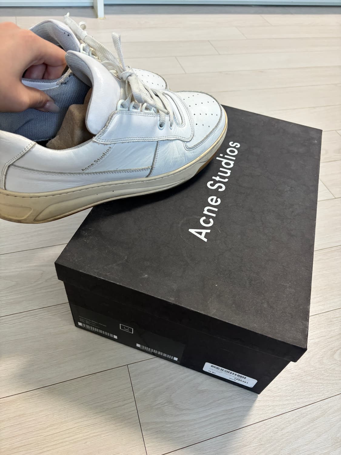 아크네 스튜디오 페리 레이스업 스니커즈 EU42 상품이미지7