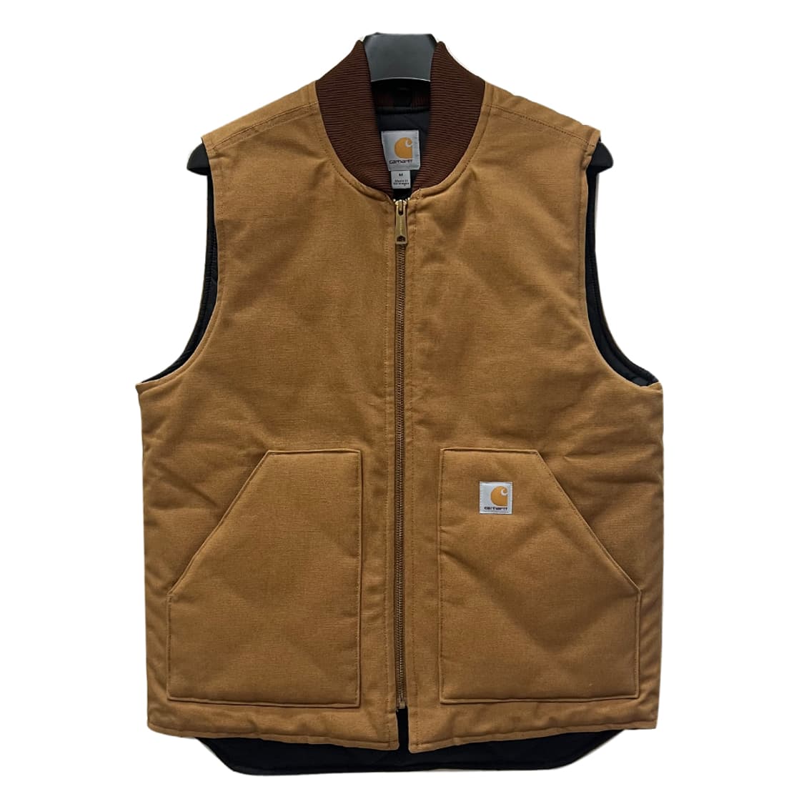 칼하트 V01 브라운 덕 베스트 워크 조끼 M 상품이미지1