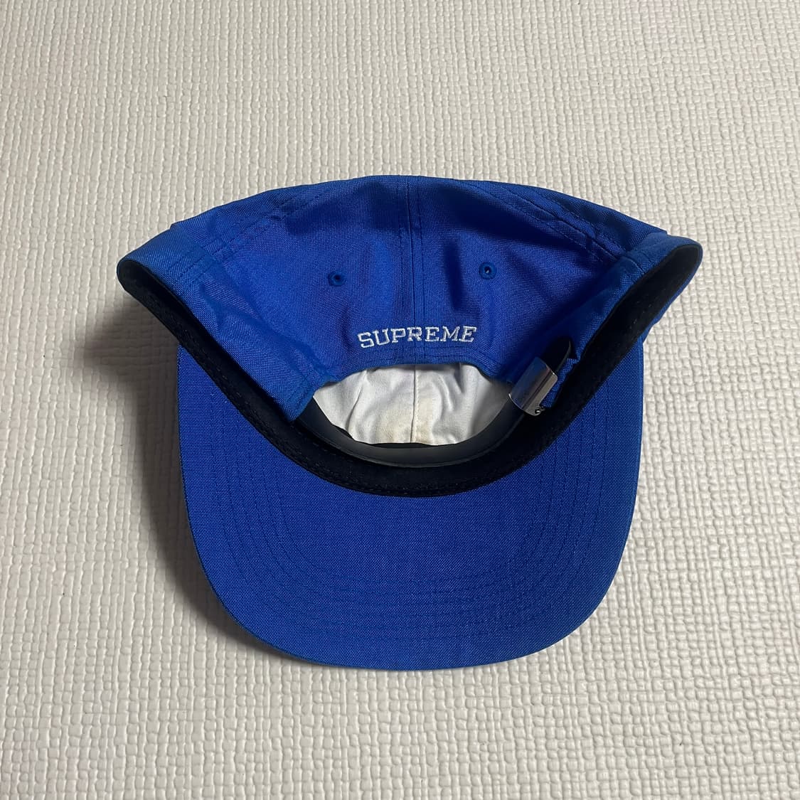 슈프림 S로고 6패널 캡 라이트 블루 상품이미지2