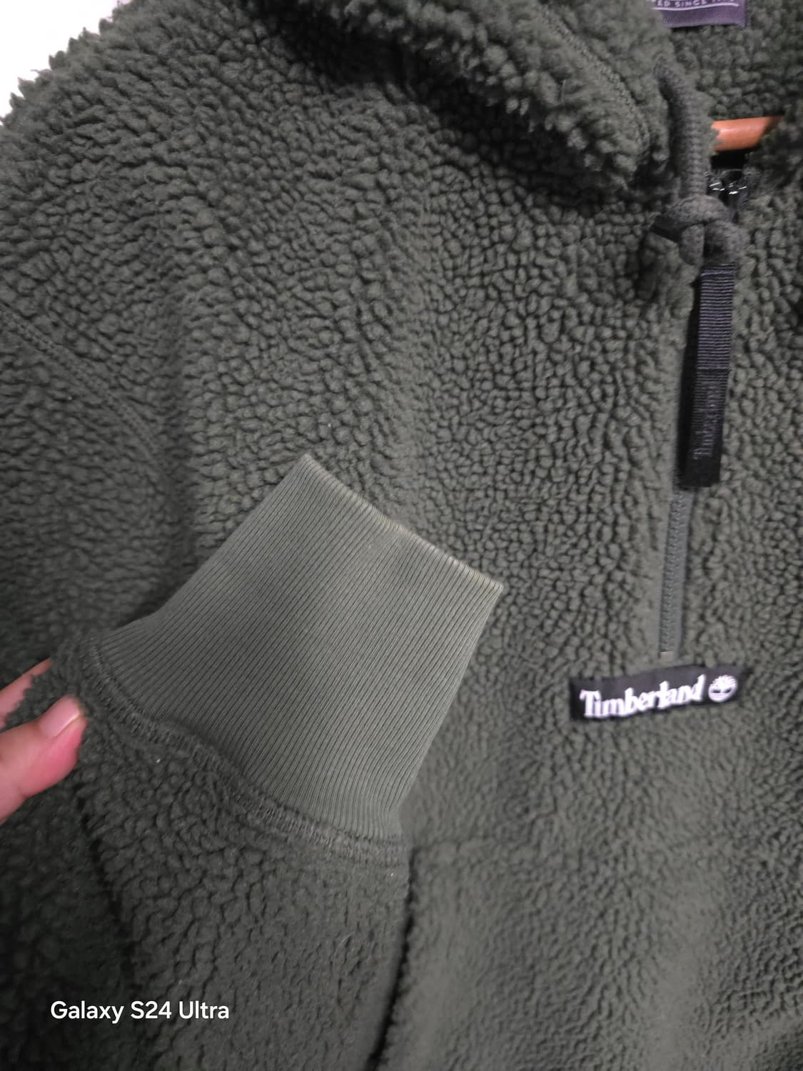 팀버랜드 뽀글이 후드 아노락 M ✨️정품✨️ 상품이미지5