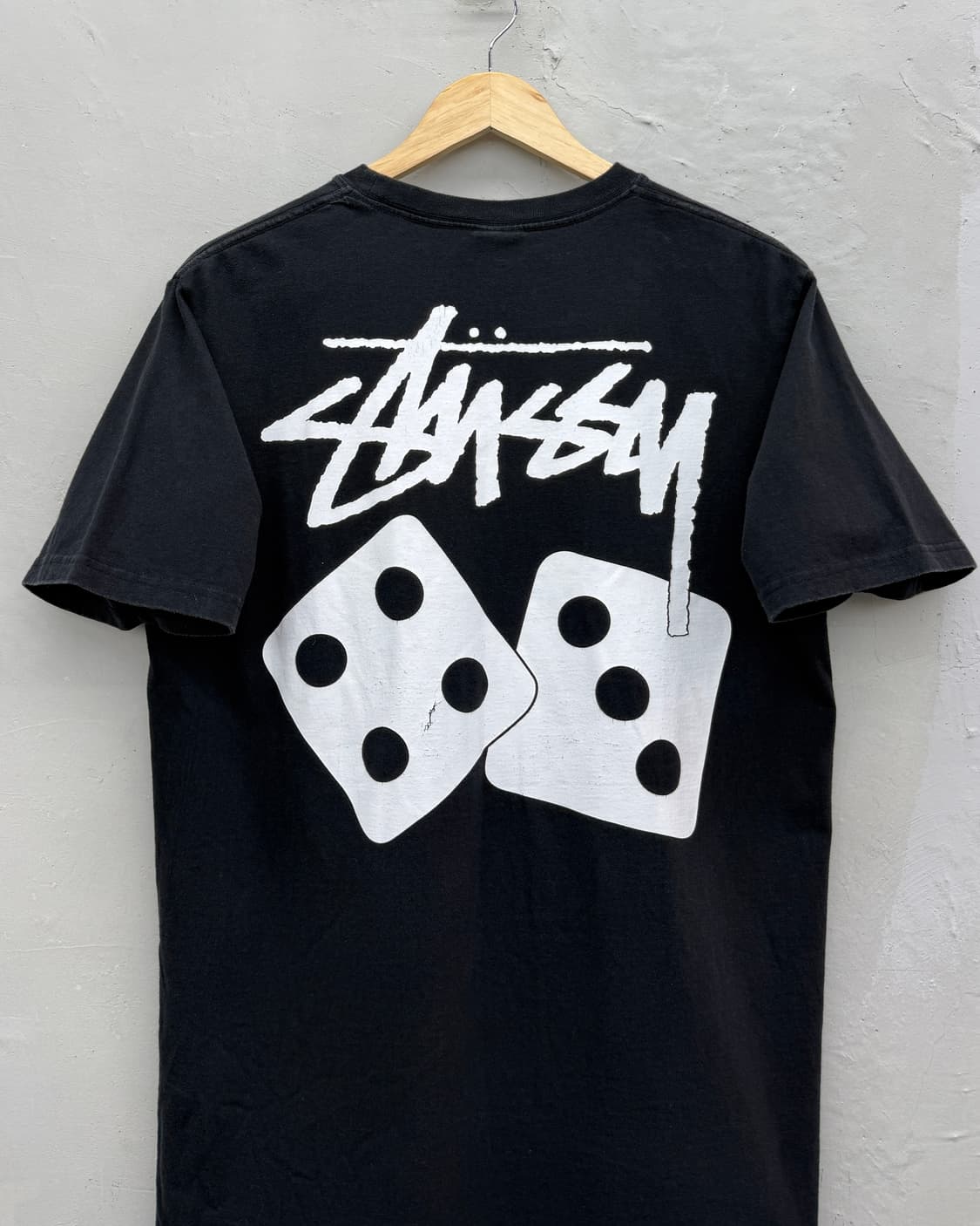 스투시 다이스 백로고 티셔츠 상품이미지6
