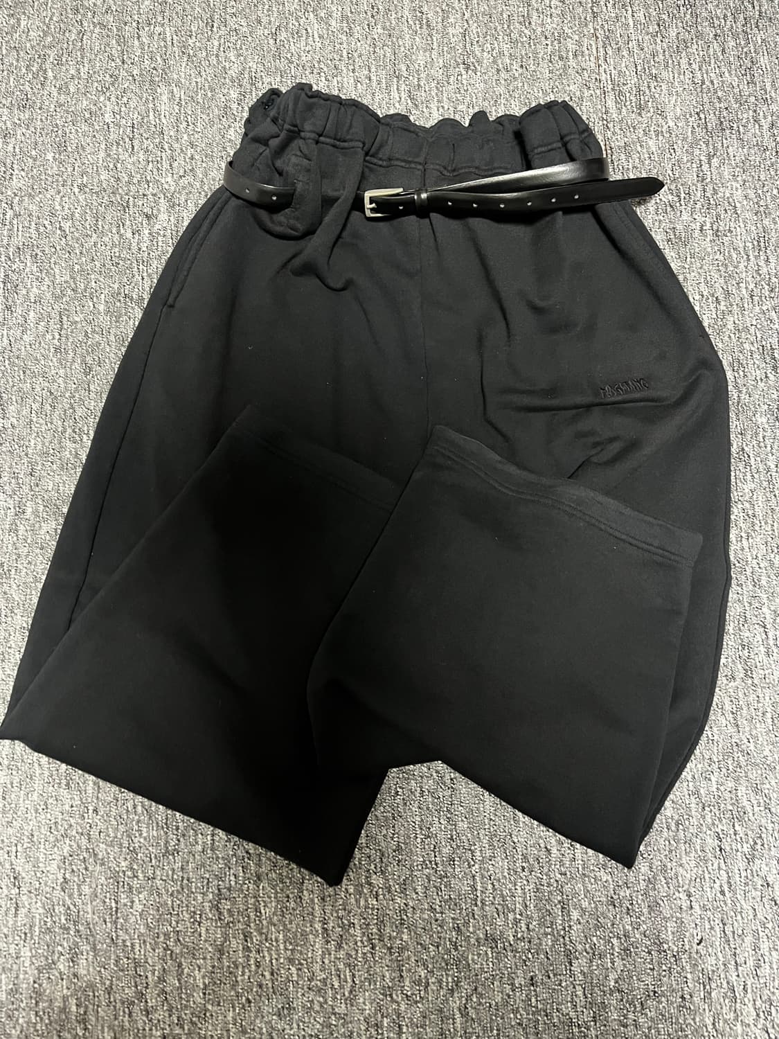 [S] 마리아노 프로빈시아 팬츠 블랙 상품이미지2