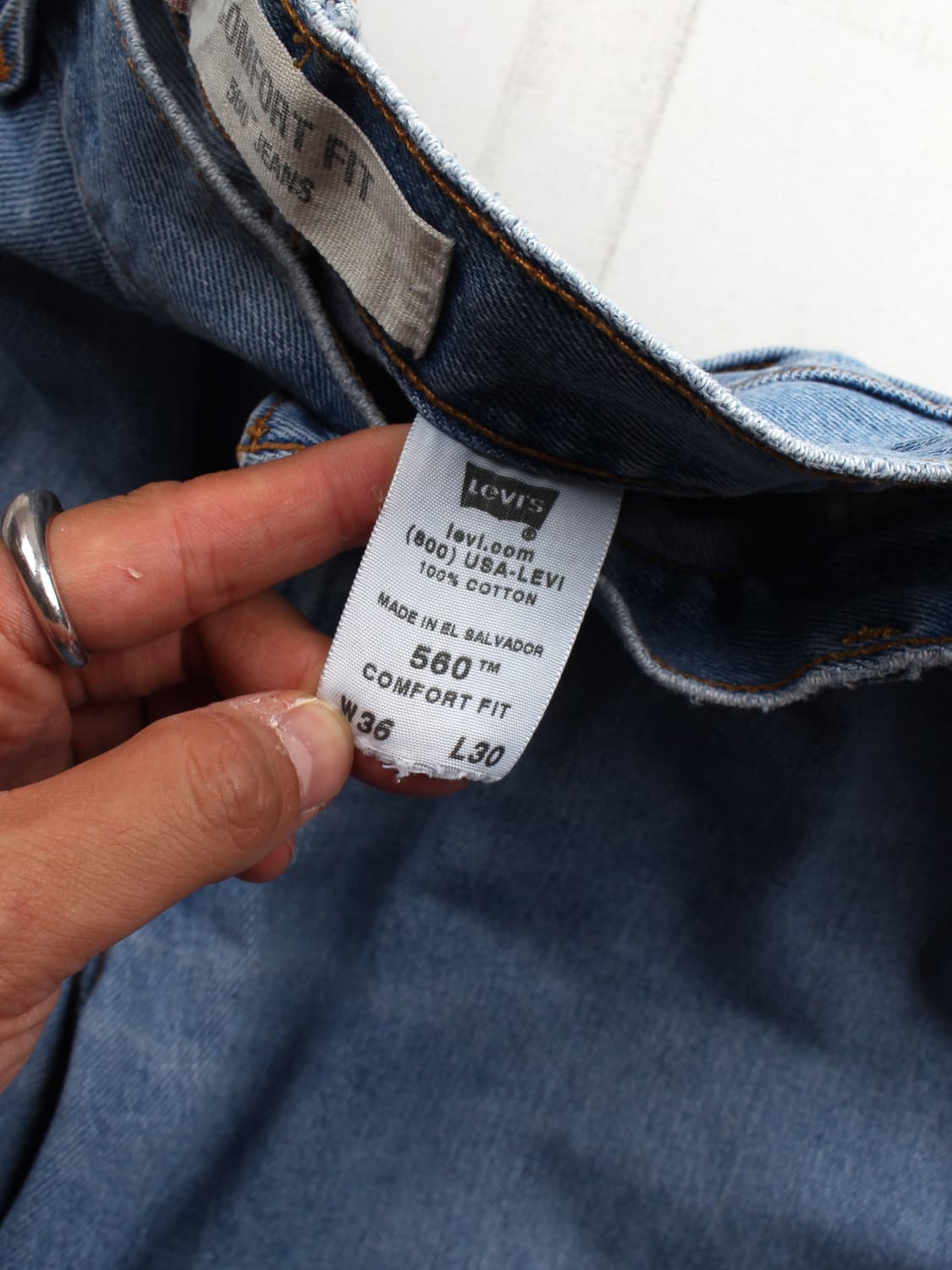 00s LEVI'S 560 Denim Pants (36) (#007) 상품이미지8