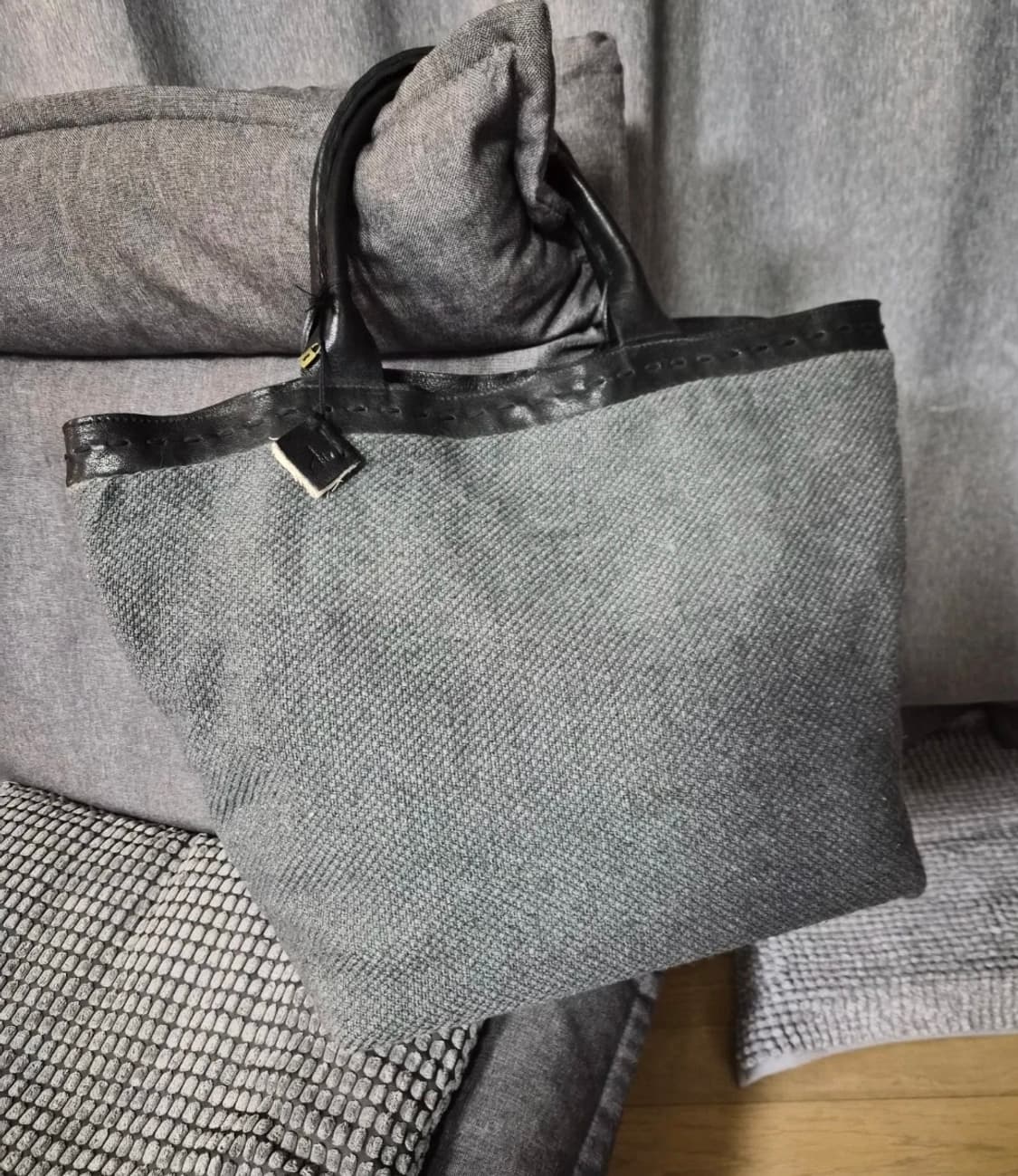 리얼램스킨 고급린넨 가방 상품이미지2