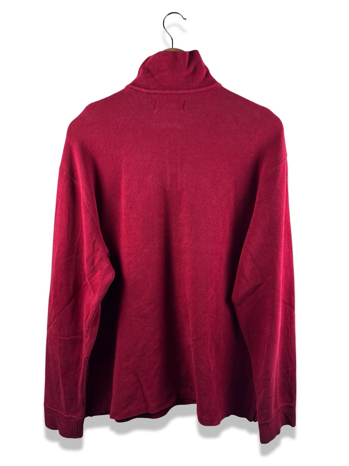 폴로 딥레드 반집업 니트1943 상품이미지2