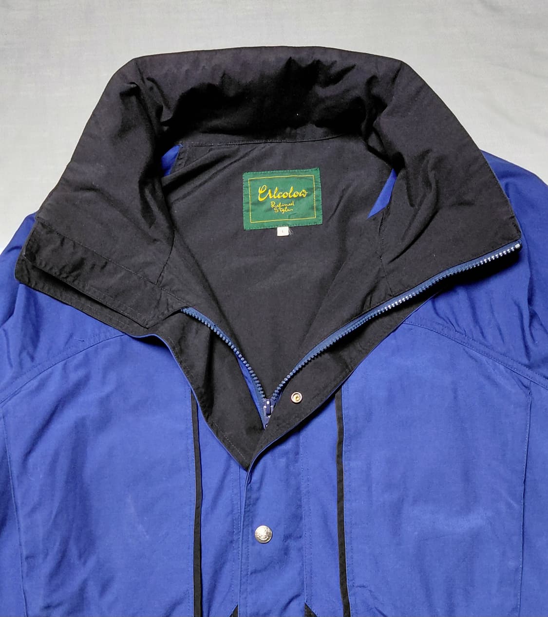 [L/무료배송] 일본 빈티지 ULCOLOW 마운틴 파카 (블루/블랙) 상품이미지2
