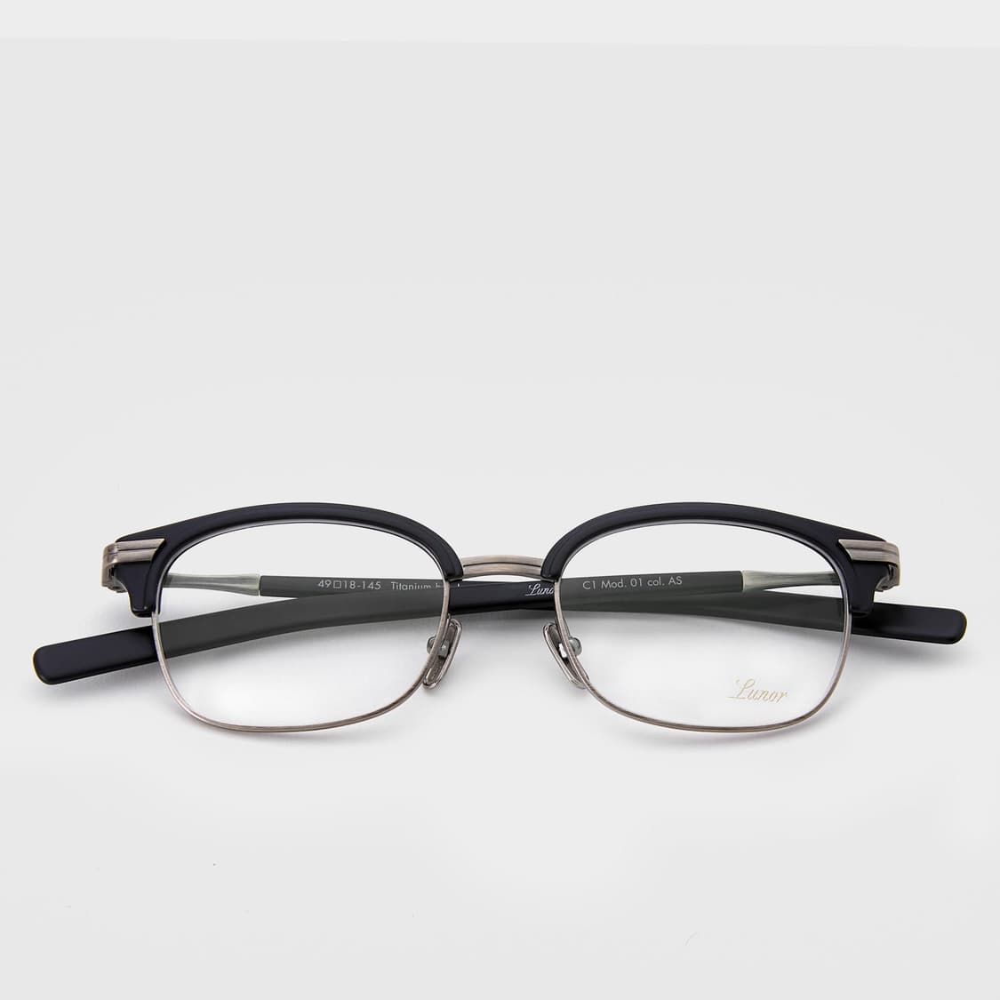 Lunor 르노 안경 하금테 C1 Mod 01 AS 49Size 상품이미지1