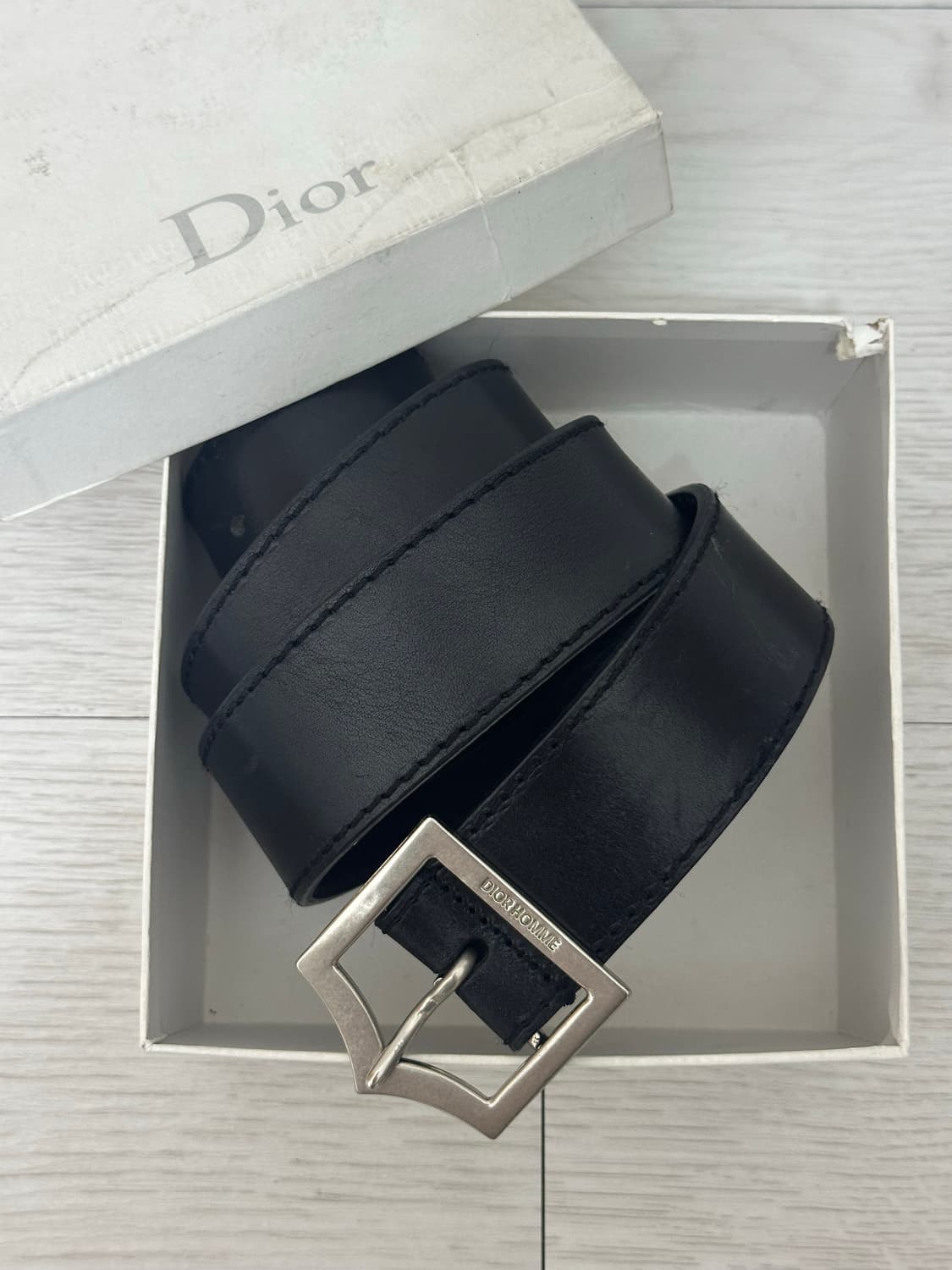 Dior homme d logo belt 상품이미지1