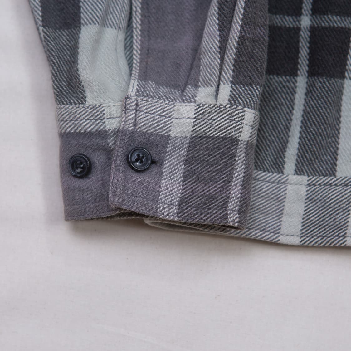 벤 데이비스 화이트 라벨 플레이드 셔츠 자켓 상품이미지4