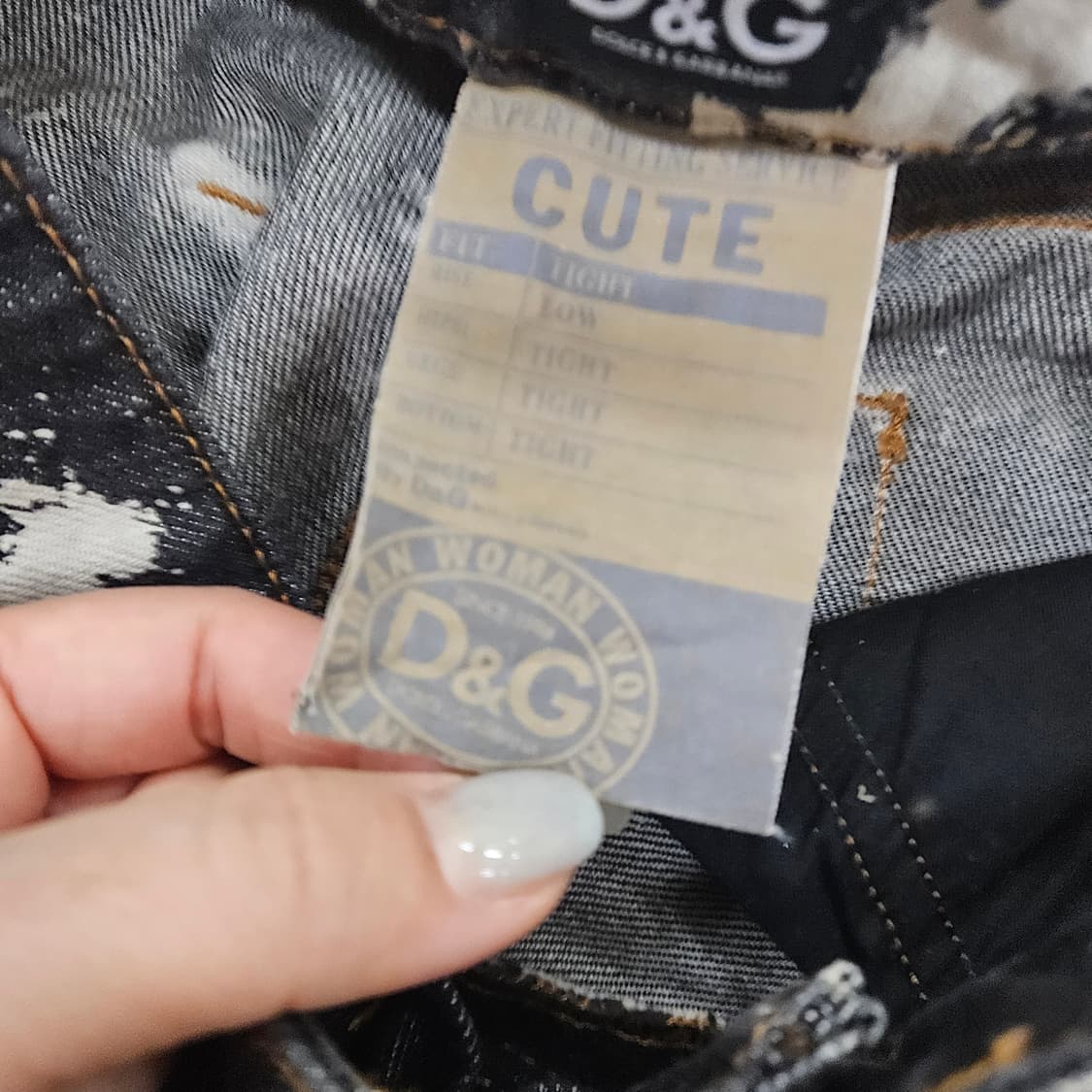 [25]돌체앤가바나 스트레이핏 데님 진 팬츠 1210J1 상품이미지3