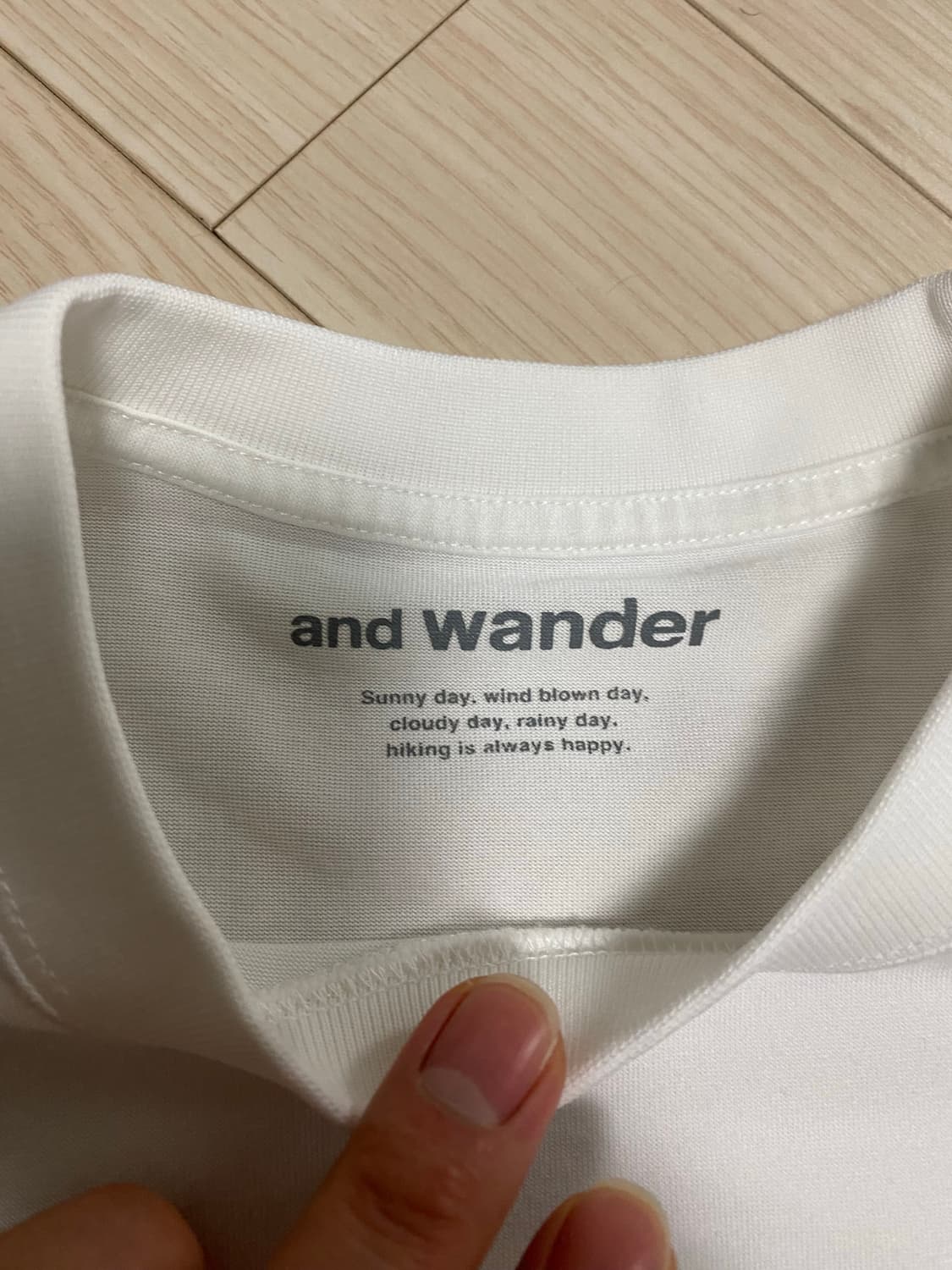 앤드원더 반팔 포켓 티셔츠 상품이미지2