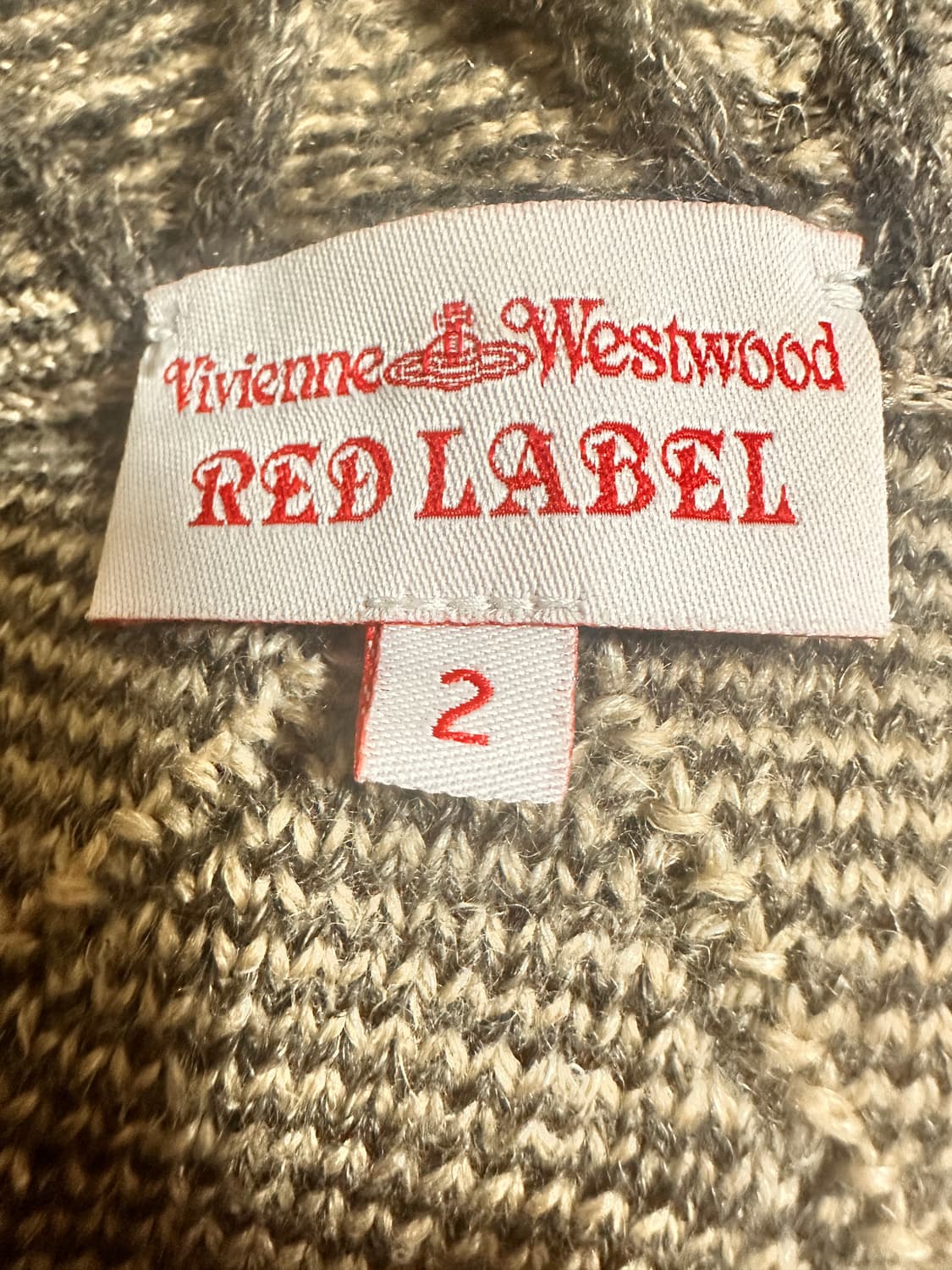 비비안웨스트우드 아가일 orb버튼가디건 원피스 상품이미지5