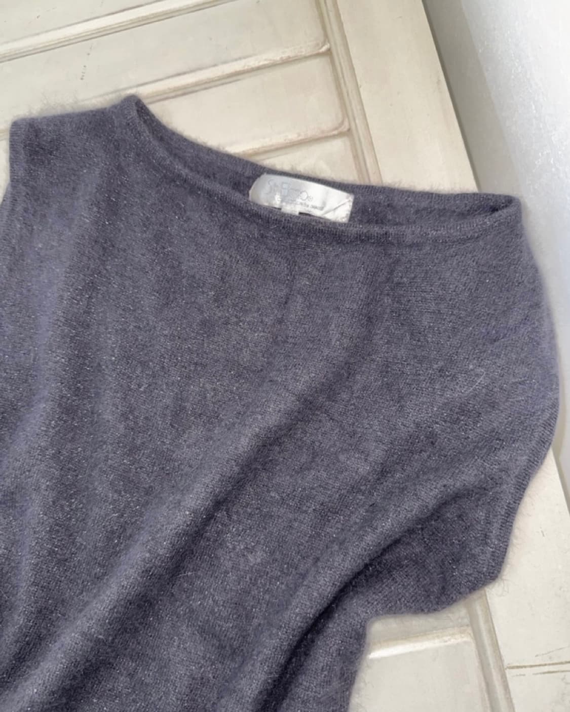 charcoal sleeveless knit 상품이미지8