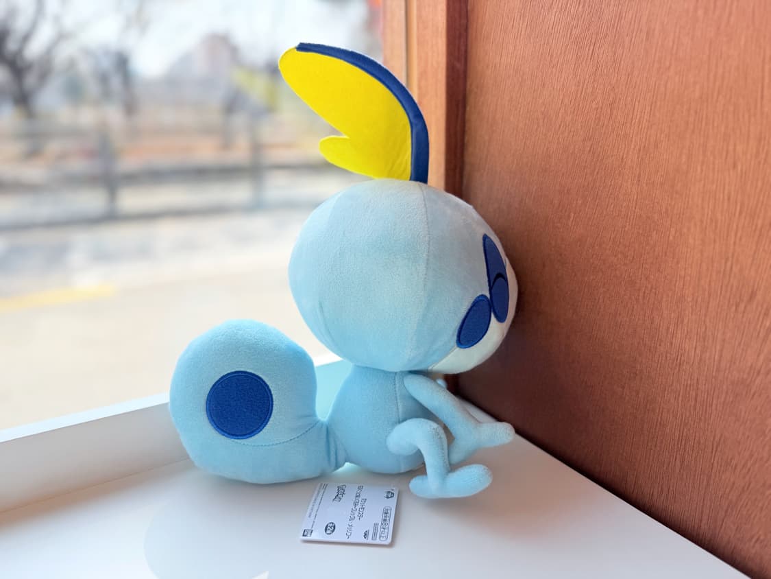 일본 반다이 포켓몬 울머기 마스코트 인형 20cm 2종 상품이미지8