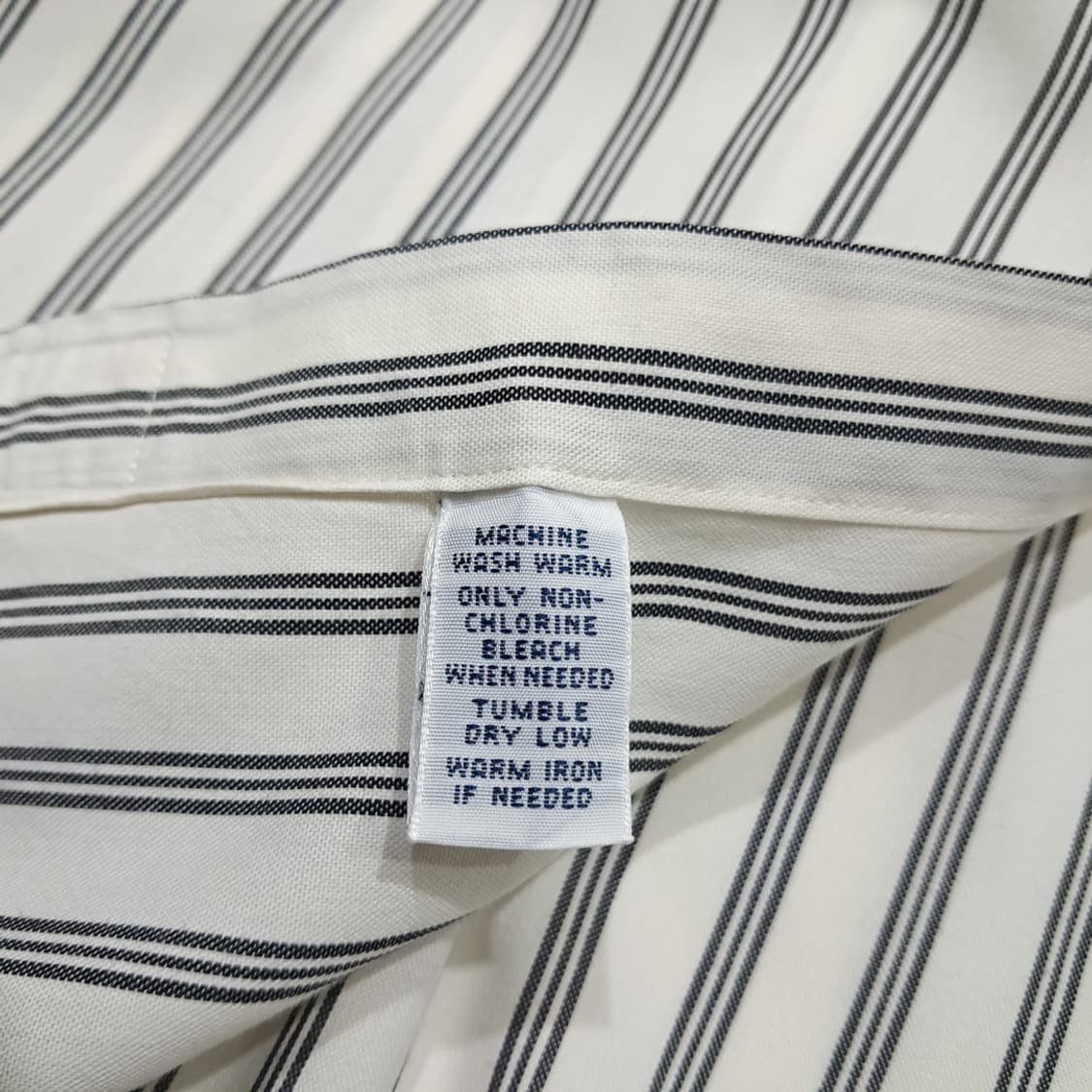 CL504 4XLT 폴로 00s 코튼 올드스쿨 네이비 스트라이프 셔츠 상품이미지5