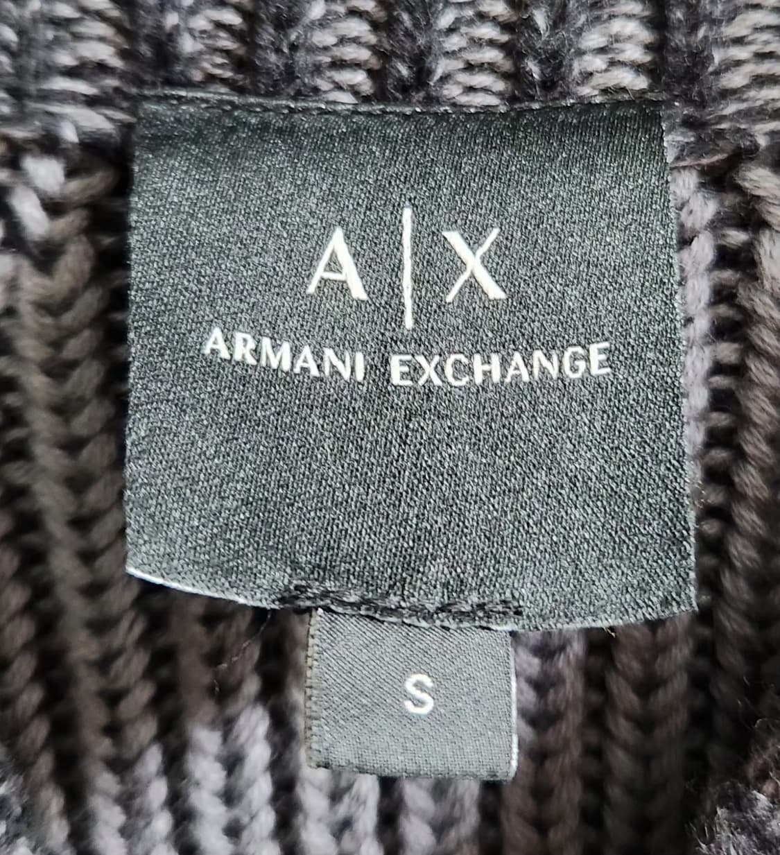 아르마니익스체인지 니트집업 90 55 상품이미지3