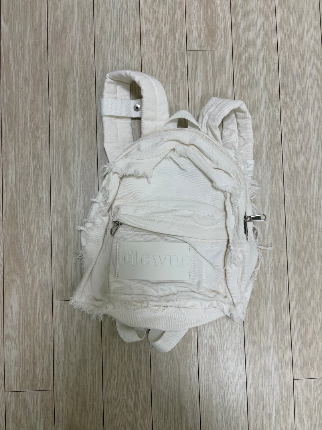 글로니 데니 베이비 백팩 화이트 상품이미지2
