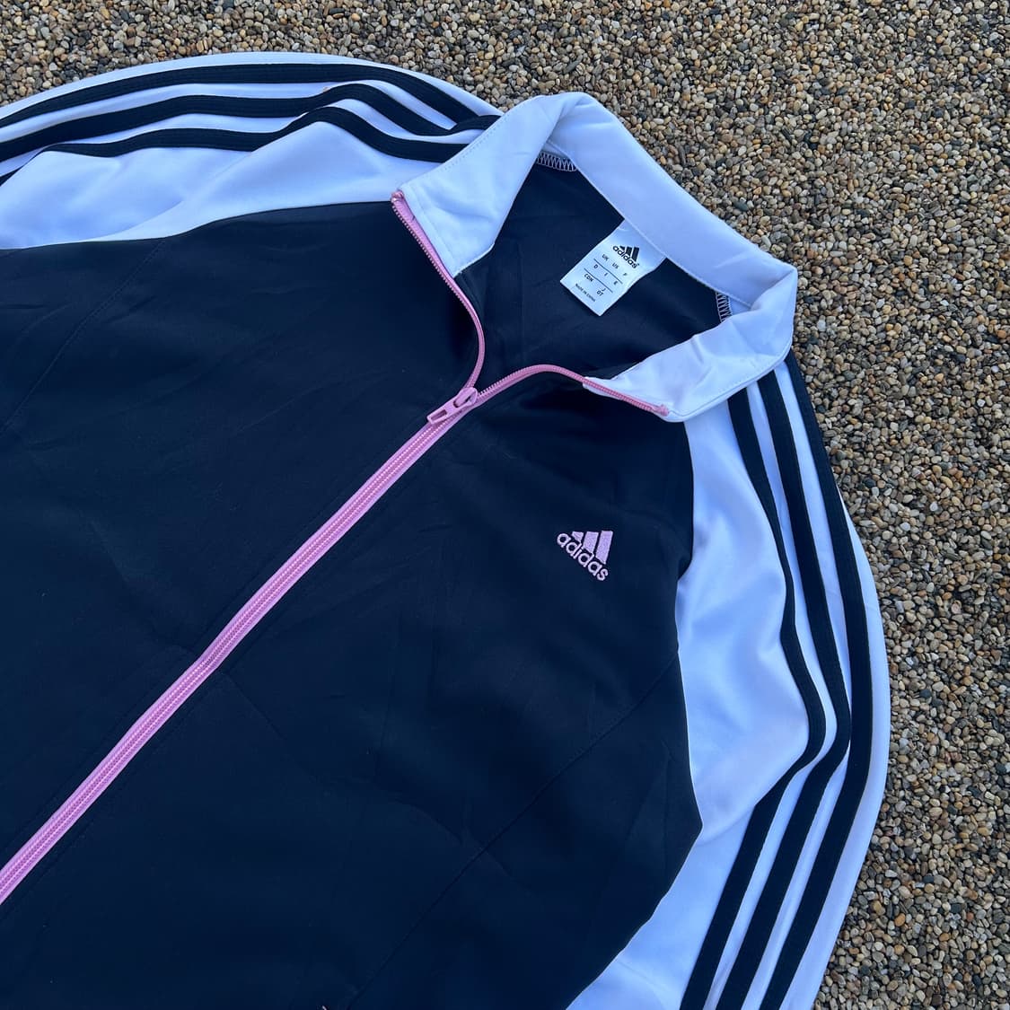 아디다스(ADIDAS) 스포티 블랙 져지 자켓 상품이미지2