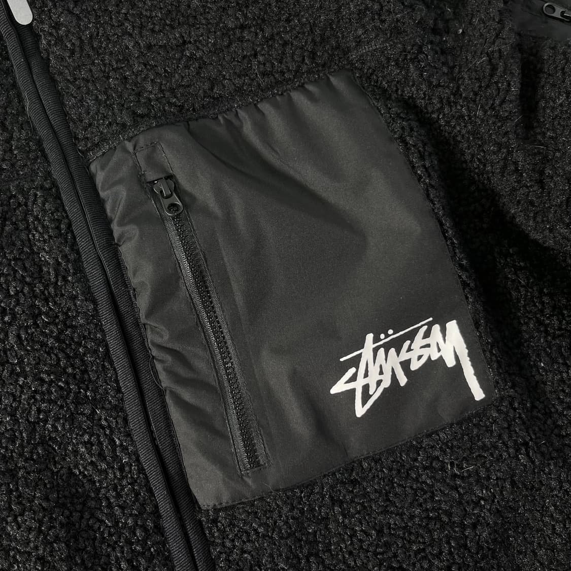 100 스투시 쉐르파 양털 자켓   상품이미지2