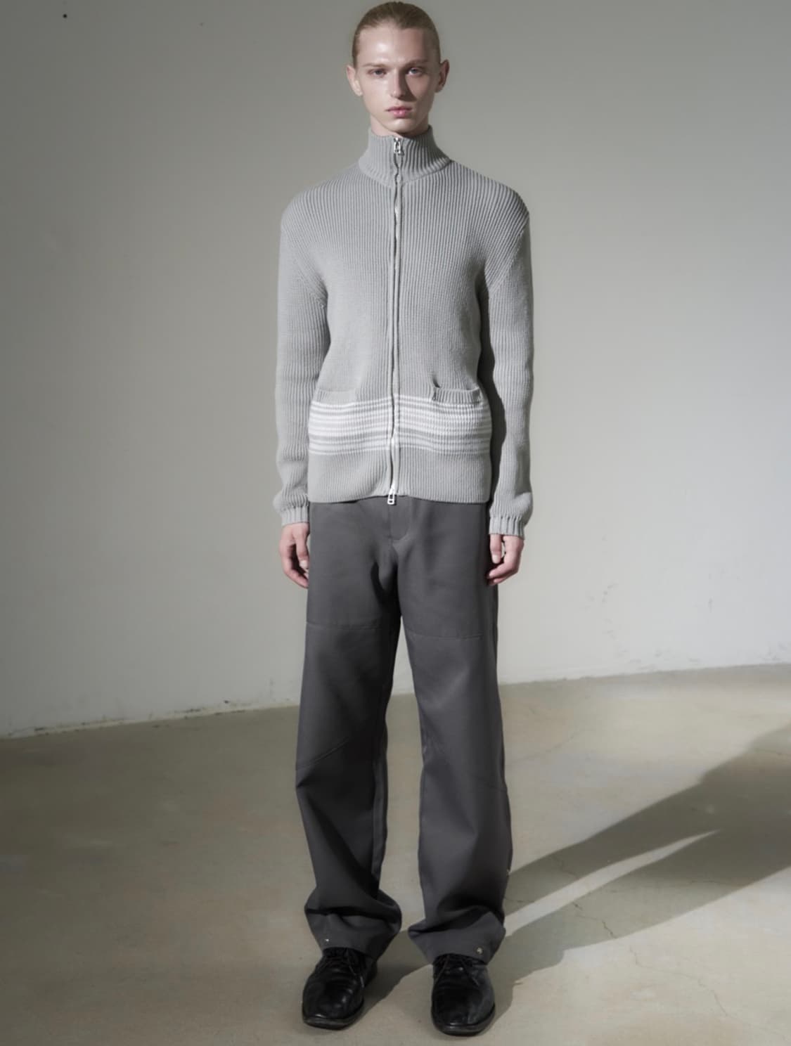 [46] IDEAL TROUSER DARK GREY  상품이미지3