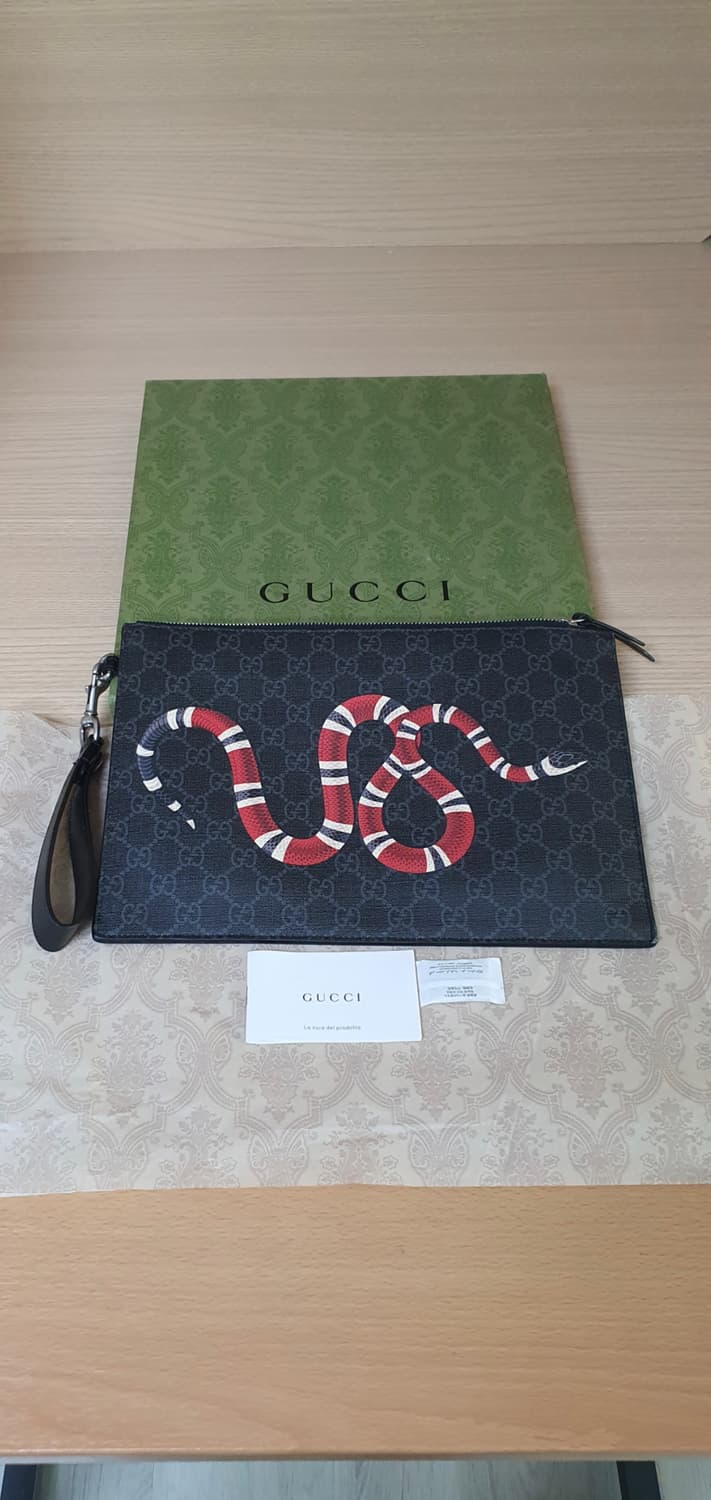 구찌 스네이크 클러치/클러치백 정품A급(감정O) 상품이미지1