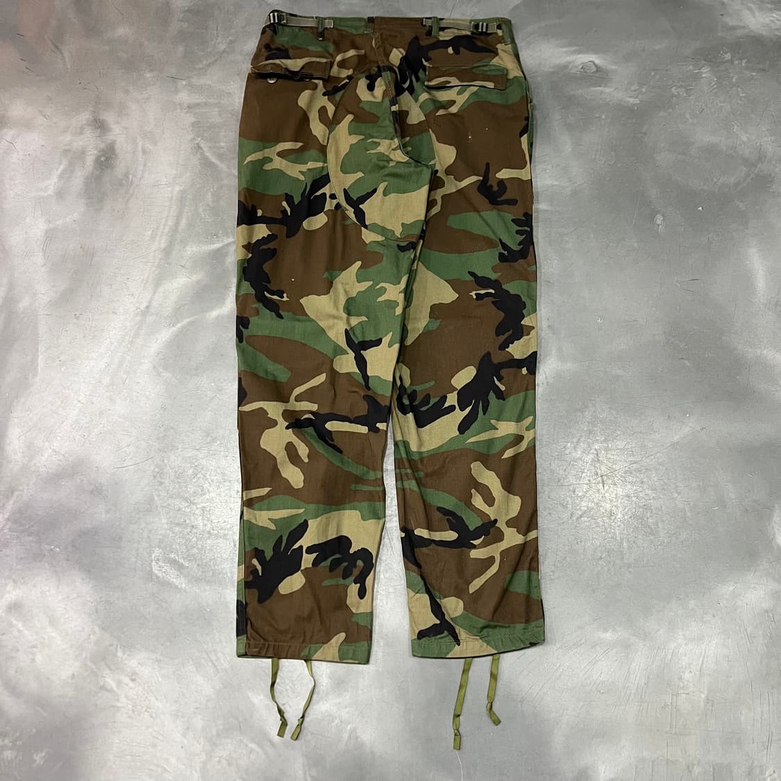  80s 오리지날 우드랜드 카모 트라우저 y15287 상품이미지2