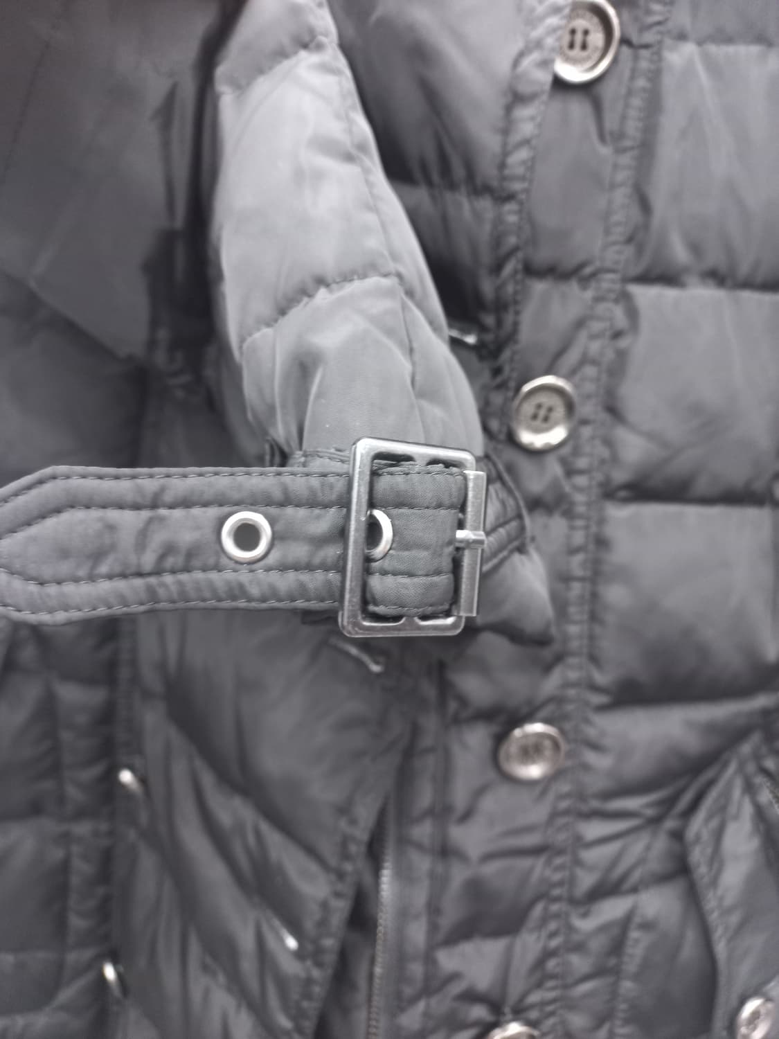 버버리 브릿 롱패딩 블랙 정품 (여 90 ) 상품이미지5