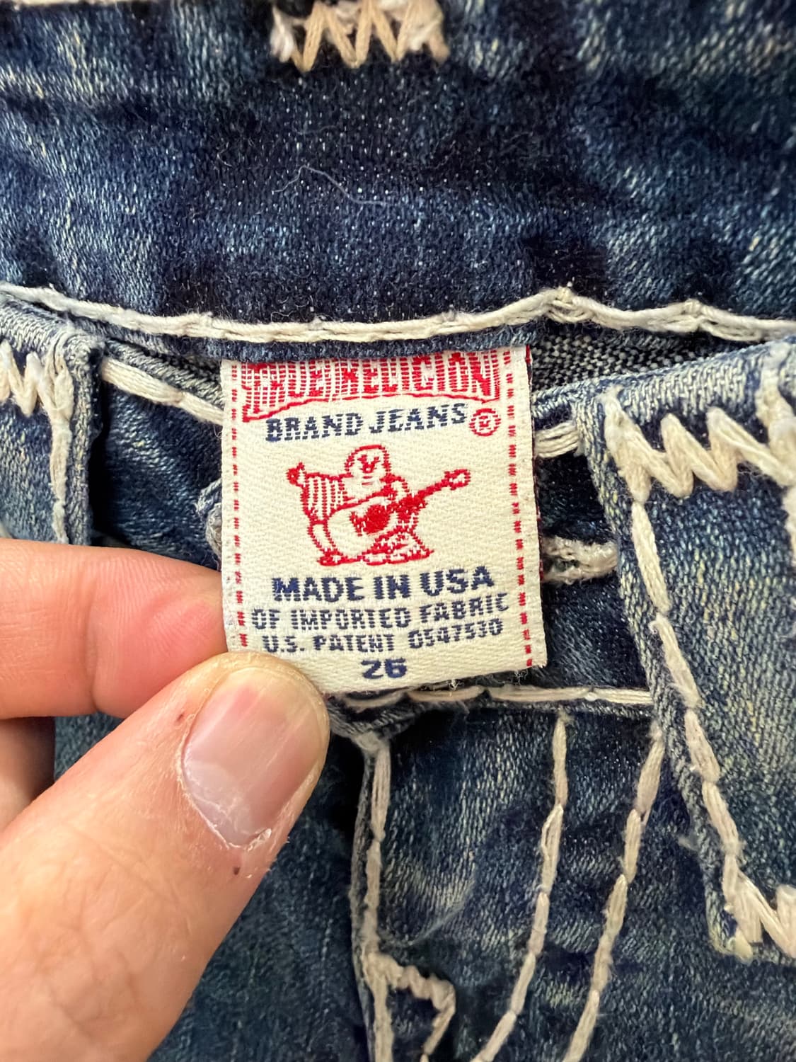 트루릴리젼 데님 팬츠 26사이즈 상품이미지4