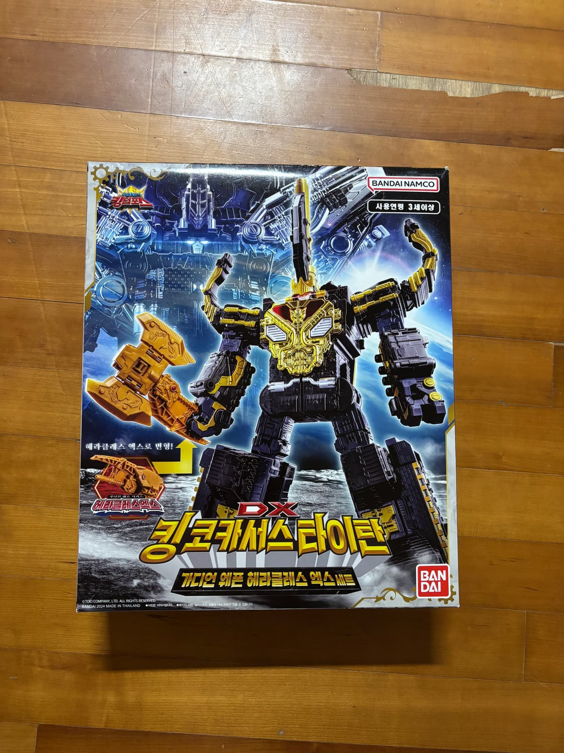 미개봉) 파워레인저 킹덤포스 킹 코카서스 타이탄 피규어 로봇 인테리어소품 상품이미지1