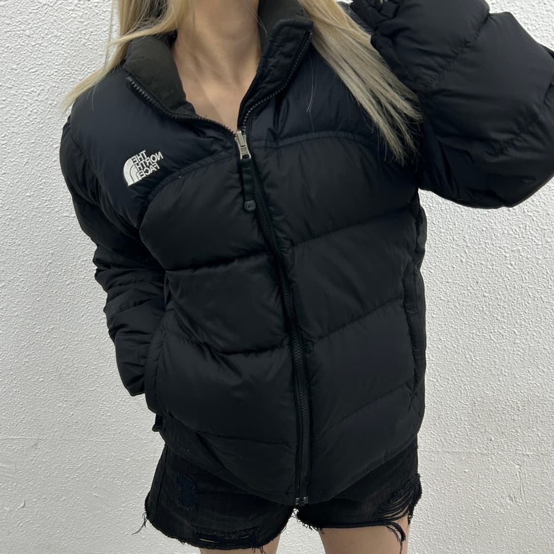 노스페이스 1996 눕시 블랙 패딩 M ( 여성용 ) 상품이미지1