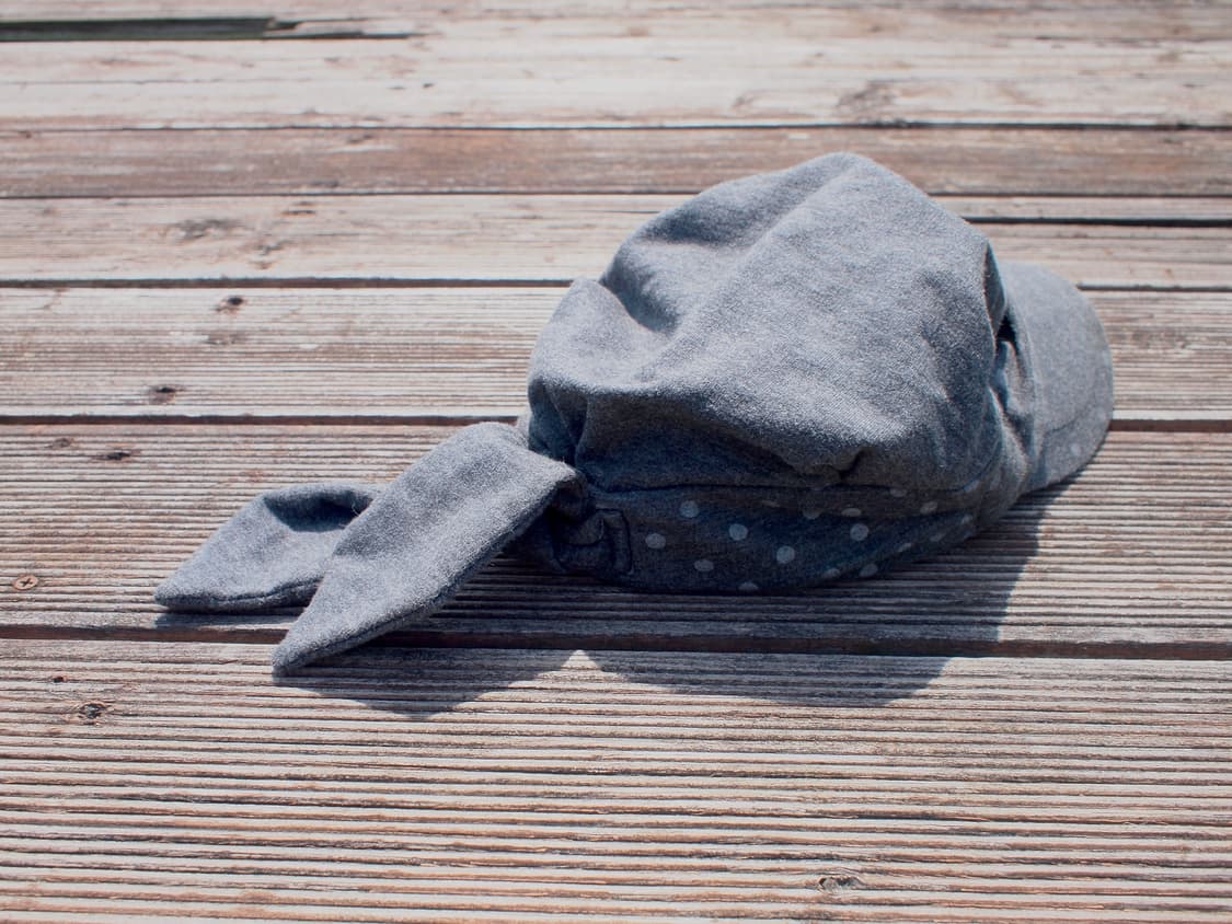 Vintage Polka Dot Bow Cap  상품이미지1