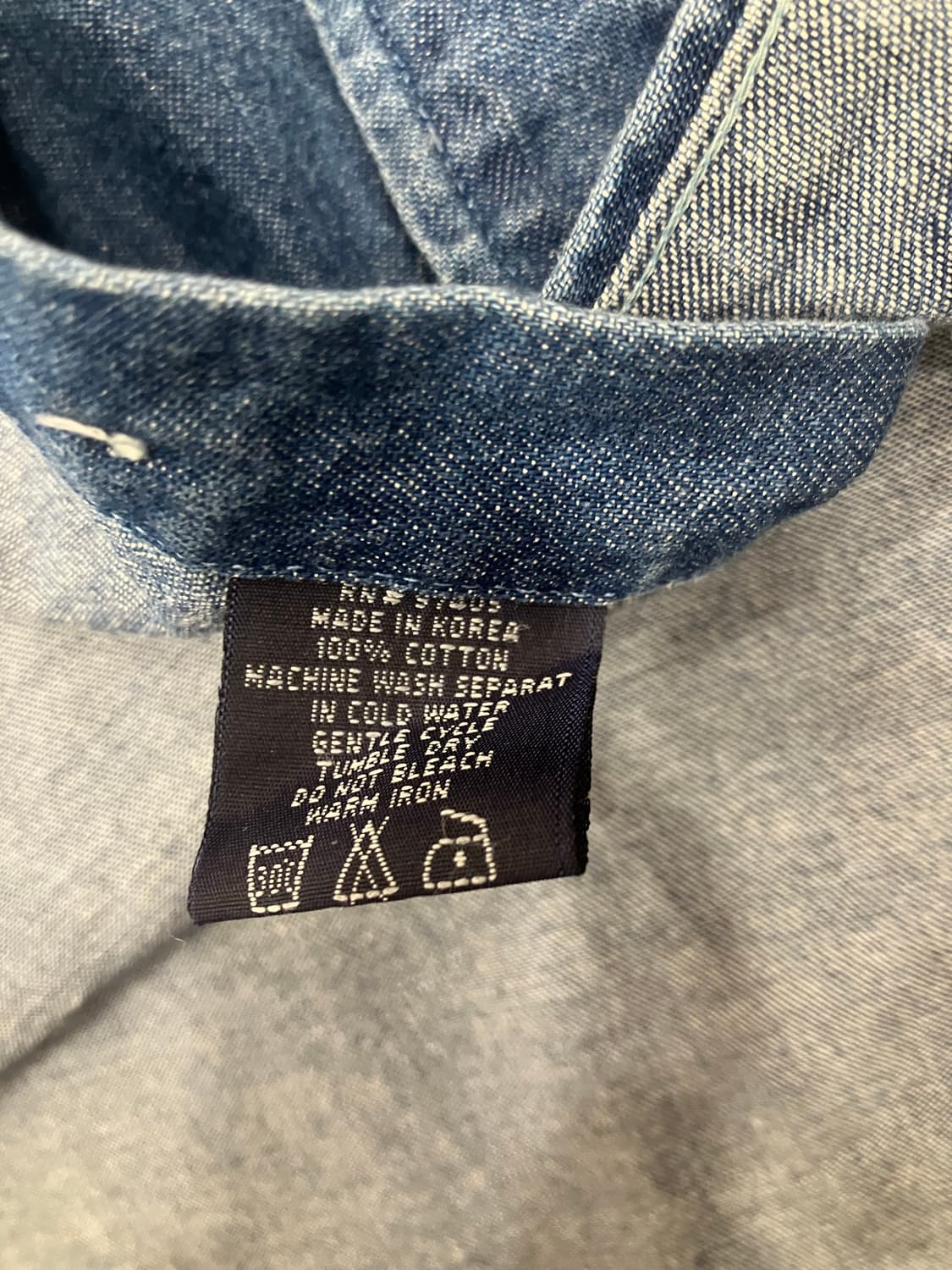 폴로랄프로렌 데님셔츠 상품이미지5