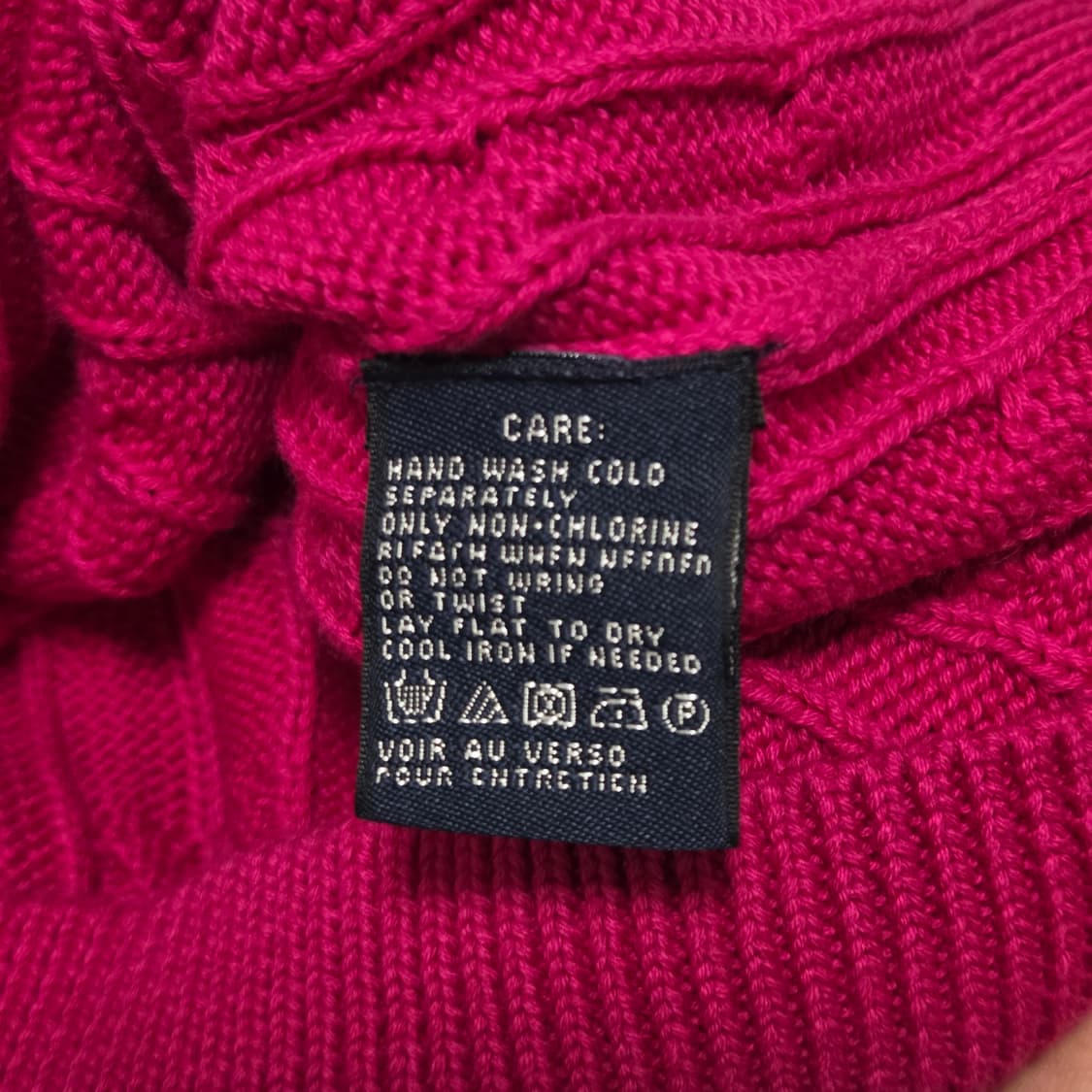 Polo Ralph Lauren 폴로 랄프로렌 스포츠 터틀넥 케이블 반팔 상품이미지4