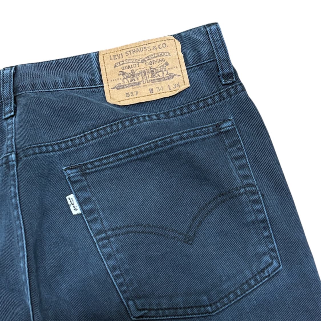 90s 리바이스 517 블랙 faded 상품이미지4